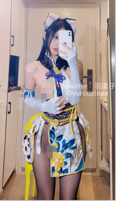 【自打包】推特高颜值福利姬-羽柔子-新合集(109P,20V,2.4G)