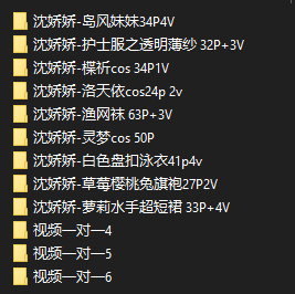 沈娇娇小合集(2)【338p 26v 3.28g】