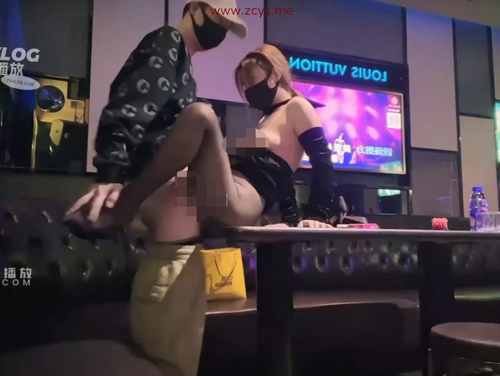 【自打包】糖心人气up-91兔兔-KTV包厢激情（1V,1.37G）