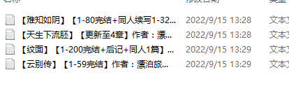 【自打包】小说贴-【漂泊旅人】作品合集（4本）