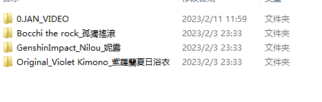 著名cos骚鸡-雨波_HaneAme-2023年1月订阅合集（3套，2.22G）
