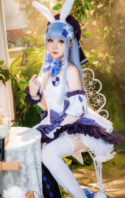 人气cos-焖焖碳-少女前线 HK416(24P,214M)