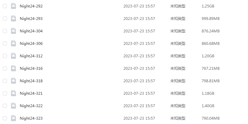 【Night24】小合集 10V10.01G
