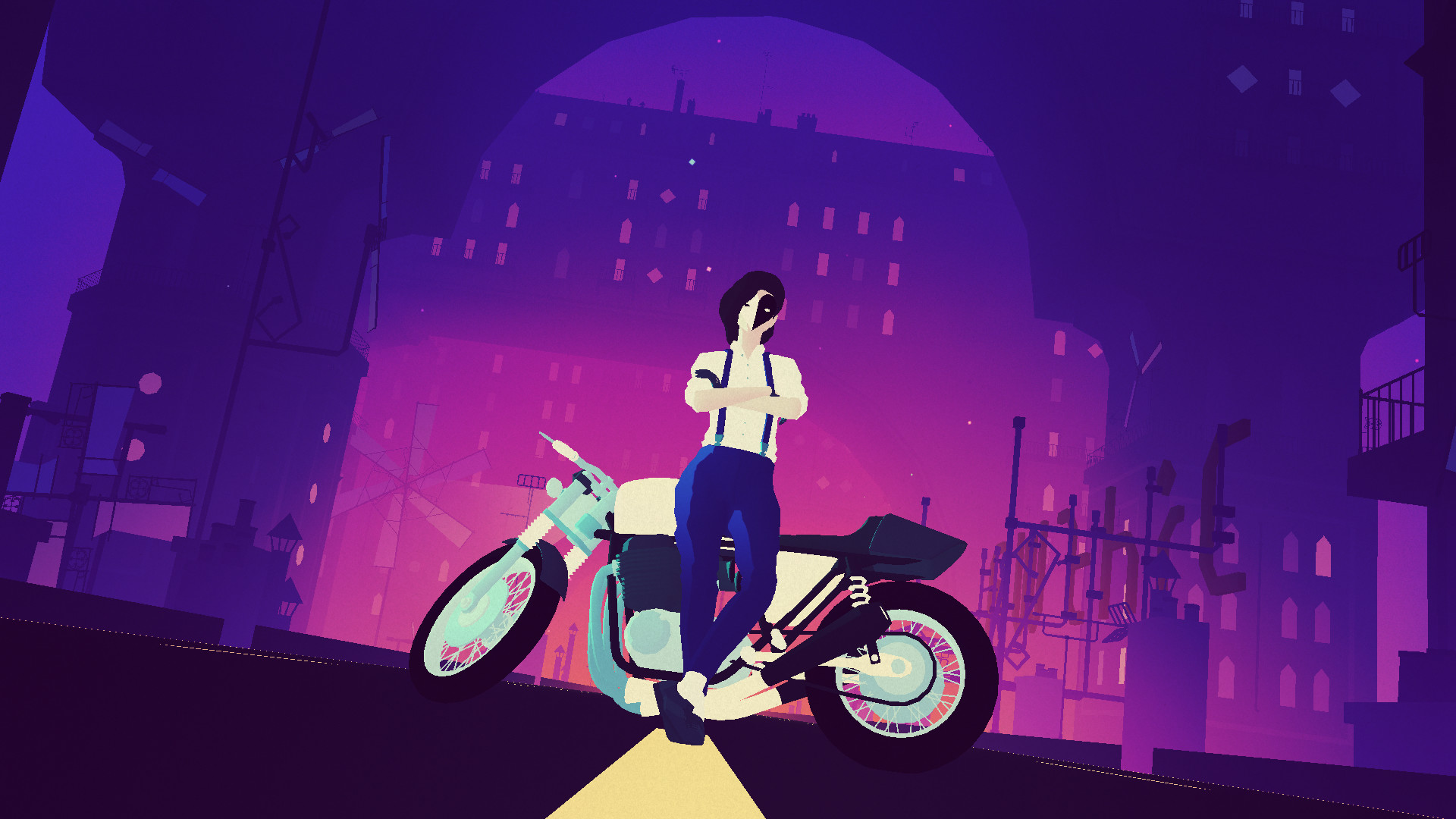 「PC/正经游戏」再见狂野之心(Sayonara Wild Hearts) v4480414免安装中文版,469.27MB,百度网盘