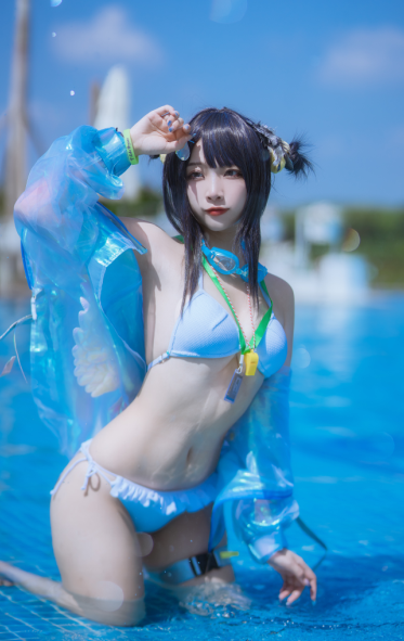 cos-二佐Nisa-泰拉夏日纪事 泳装2套(2套,735M)