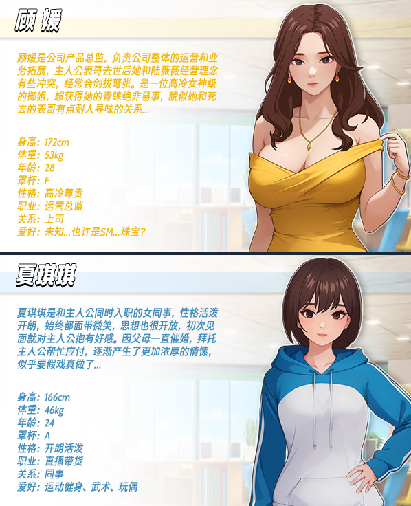 【互动SLG】职场幻想 Ver1.2.0 Steam官方中文步兵版