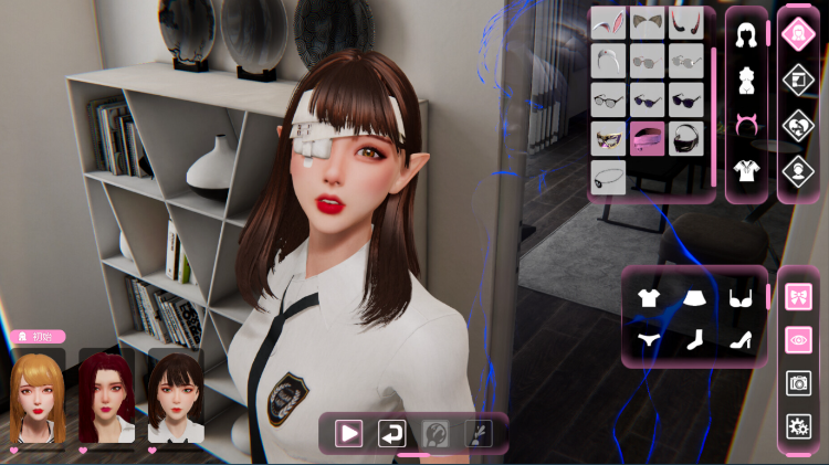 【3D互动SLG】雪山别墅与三个妹子的做爱假期 V1.1.8 官方中文版