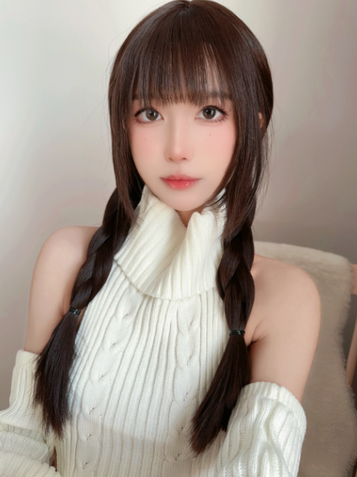 人气极限女菩萨-布丁大法-冬日毛衣(116P,4V,1.26G)