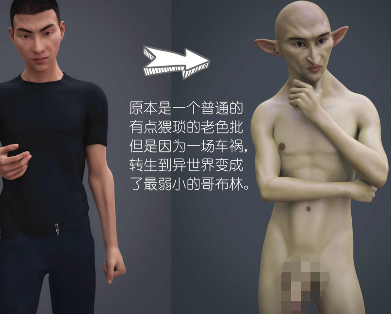 3D漫画-哥布林的逆襲 1-3(283P,236M)