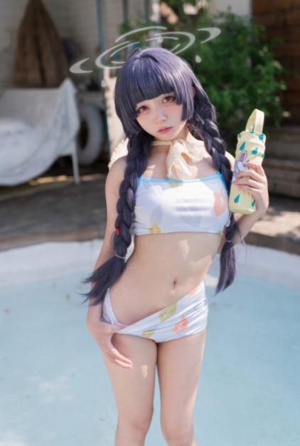 cos-花铃-碧蓝档案 美游泳装(41P,303M)