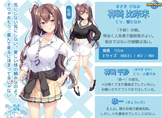 【拔作ADV】彼女の姉とのイケない関係 ～先っぽまでって約束なのに…机翻汉化版