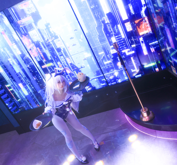 cos-G44不会受伤-拉菲兔女郎(27P,252M)