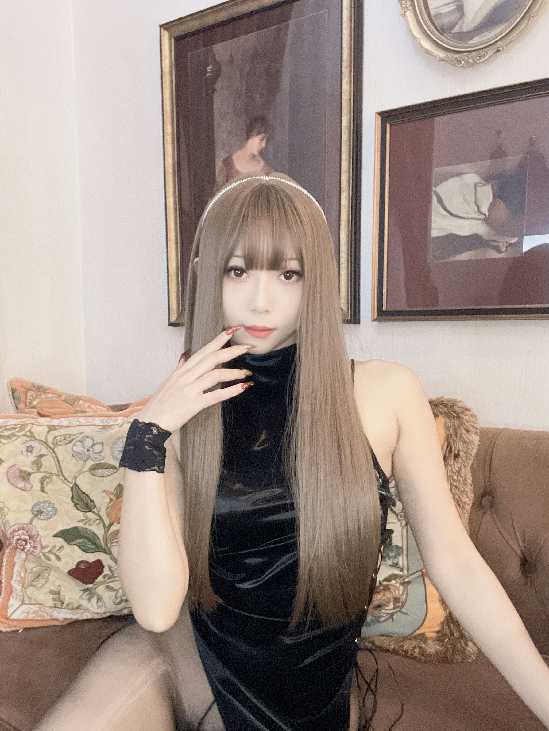 Money冷冷 - 绑带旗袍裙 [64P-212MB]