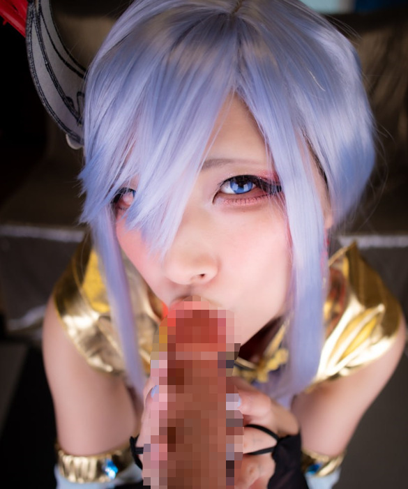 日本coser 极品阿黑颜 【comonun】ぶっかけドロドロ淫乱任務(原神申鹤cos)