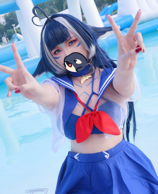 【sachiihappy】cos虎鲸Shylily自慰