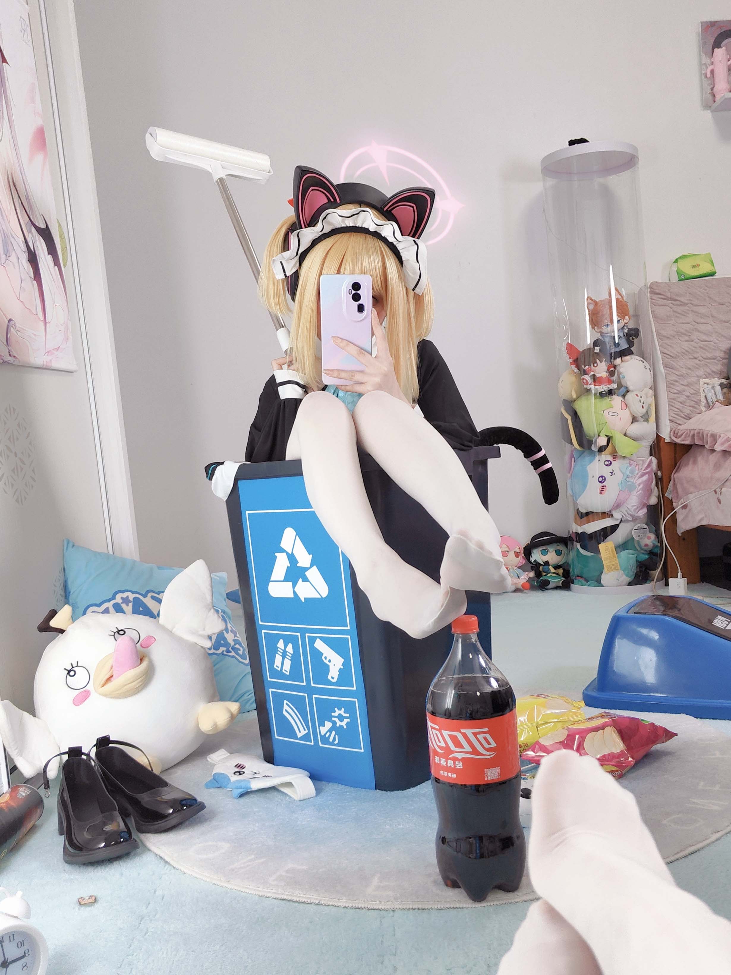 【新】B站COS reng-24年12月-25年1月5套图包合集【90P+3V】【548MB百度云】