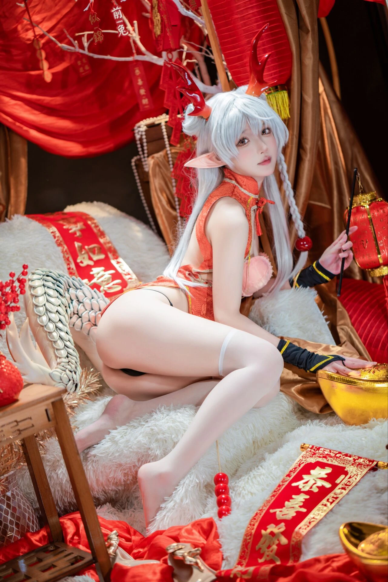 ［三次元］Abaoyeshitunia1 (阿包也是兔娘) - Long Mei New Year 1.24g