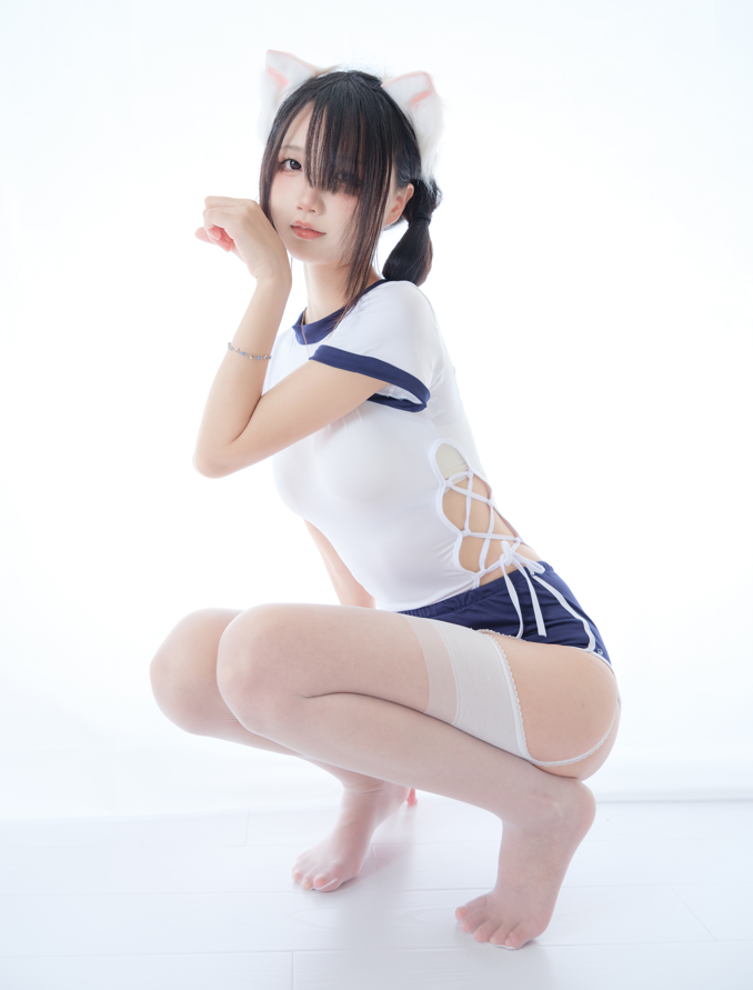 五更百鬼 - 舰长 体操服 猫耳 【25P152M】