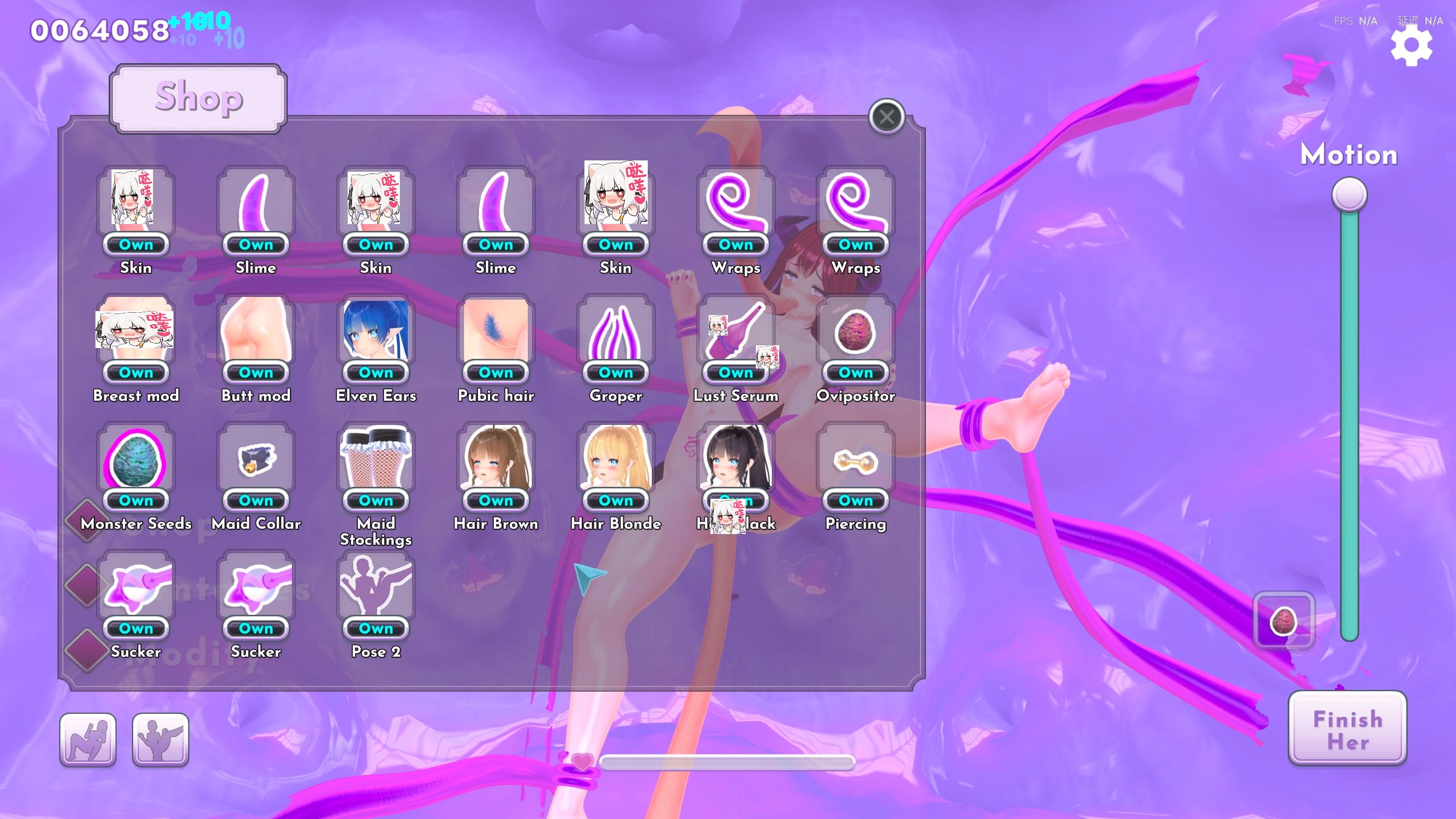 【安卓/PC/SLG/3D】Tangled by Tentacles/缠绕于触手之间【856M】