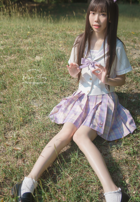 Limerence NO.053 海蓝 白皙希腊脚 JK户外野餐 【199P1V1.55G】