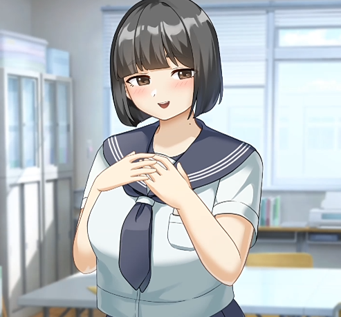 [3D][刹那的モンタージュ] Live2D×ASMR 地味巨乳J○のハメ撮り[3.6G]