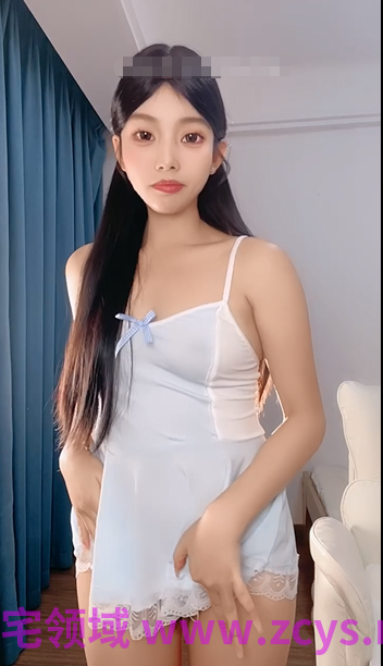颜值浪妹【雪妹】纯白连衣裙,跳蛋自慰,掰穴展示