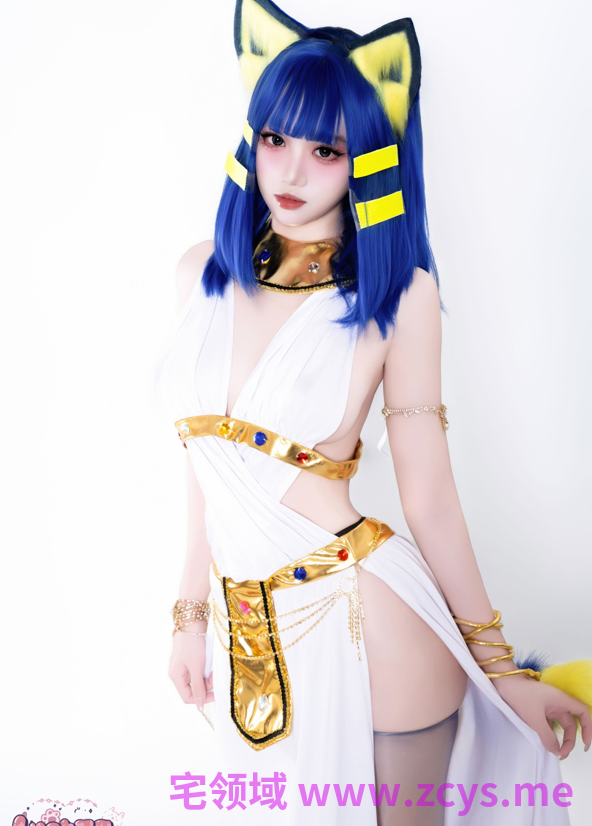 柒柒不可爱 Lust77 - Animal Crossing - Ankha  动物森友会 - 艳后 【65P278M】