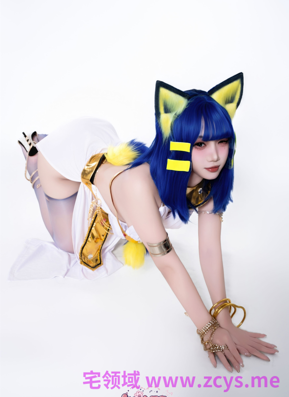 柒柒不可爱 Lust77 - Animal Crossing - Ankha  动物森友会 - 艳后 【65P278M】