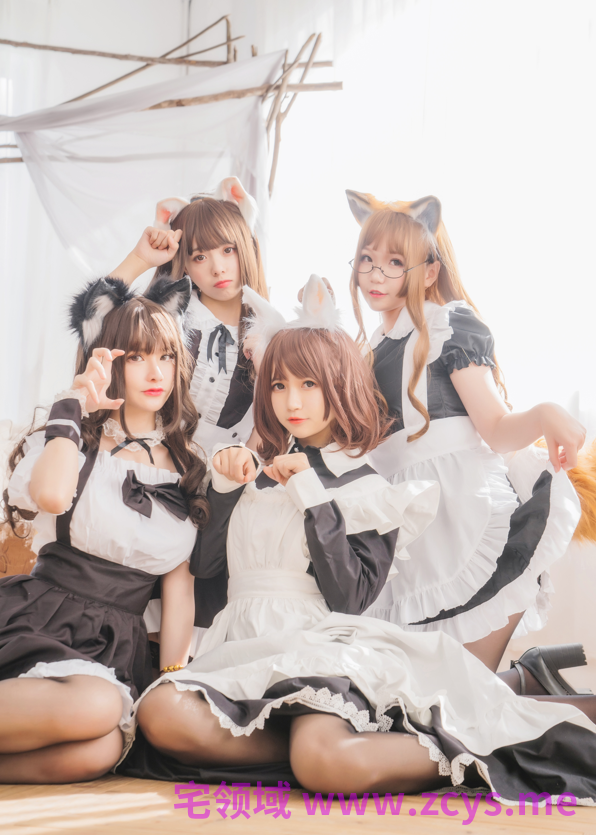 宅夏&小野&白金&前羽rr - 四人成双女友 【176P1.2G】