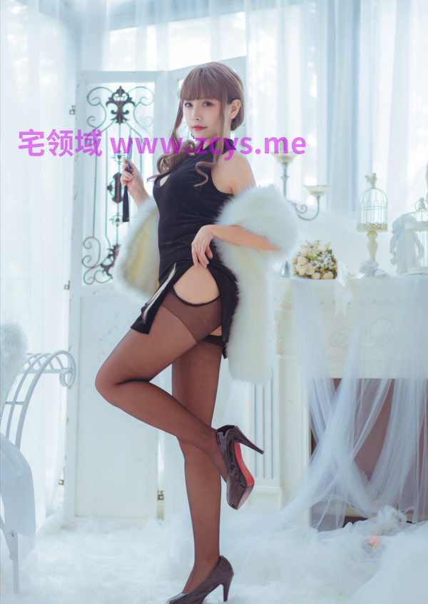 Neko 薇薇 NO.017 改良黑旗袍 【35P225M】