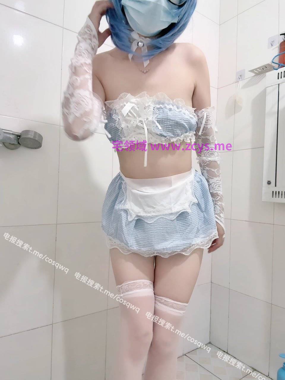 不知名 反差白丝雷姆cos自慰 1V737M P盘
