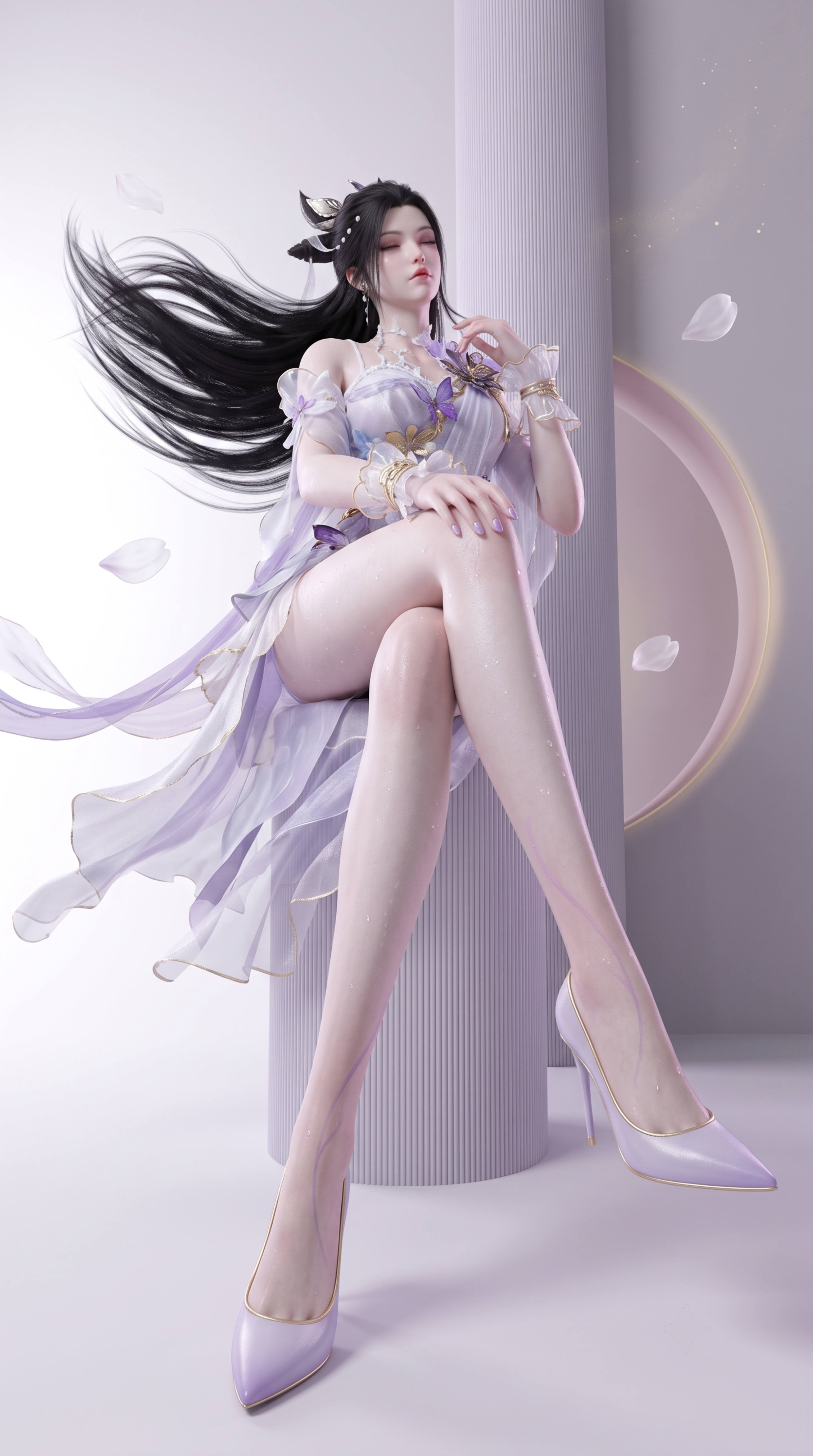 [AI动漫]（搬运至260822）永劫无间-玉玲珑【音璃】【97P】【730MB百度云】