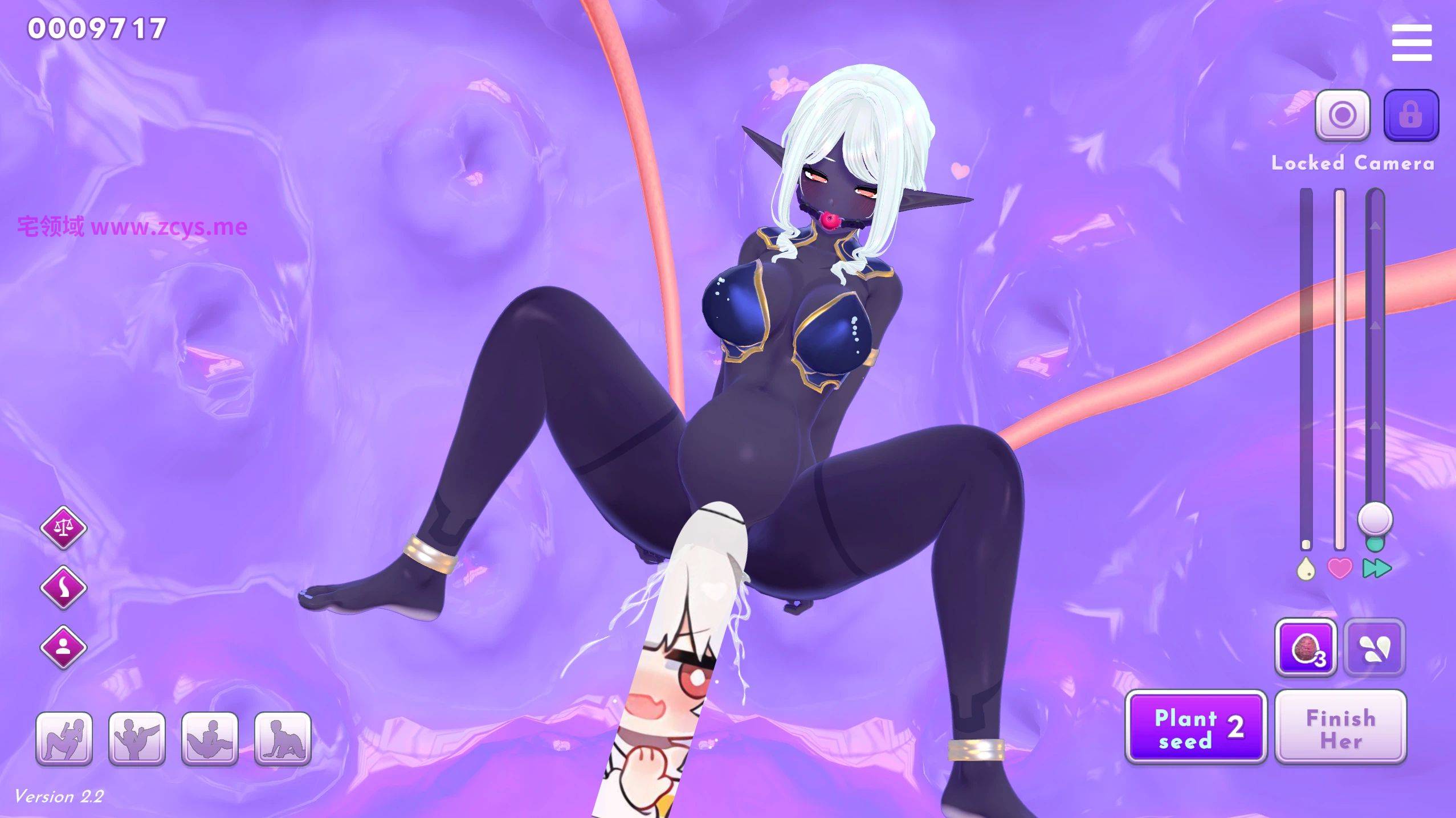 【安卓/PC/英文/SLG/无修正】被触手俘获/Tangled by Tentacles【1.5G】