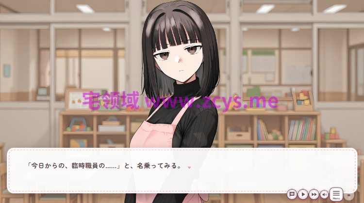 【日式SLG】[AI]人見知り保育士ちゃんと、臨時職員の俺がコスプレ中出しするまでの14日間 [生肉]