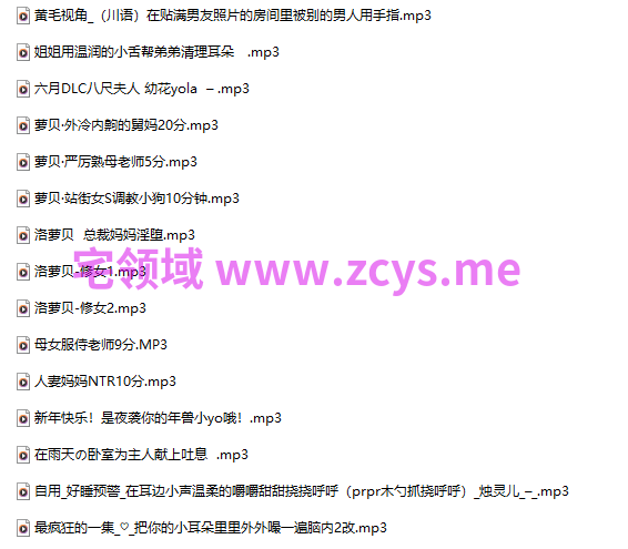 18R 音频混搭 洛萝贝 站街女S调教小狗10分钟+修女 471M百度盘