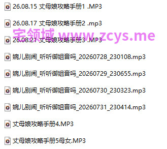 婉儿别闹 丈母娘攻略手册 1-5   678M百度盘