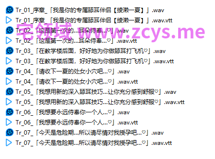 NO.3272 RJ01651124 提供给优秀的你的“专属舔耳伴侣”～最受欢迎的心机系女生的“政府公认”深入舔耳服务～RJ01651123 9.43G