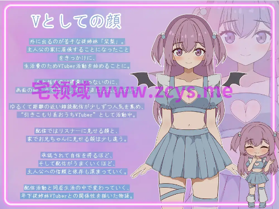 【互动SLG】突然同居した従姉妹はVTuberになるらしい-俺だけが知る秘密の素顔-Ver2.00 叶酱汉化版