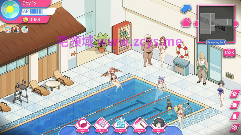 【互动SLG】救生员狂热 Ver1.4 Steam官方中文步兵版