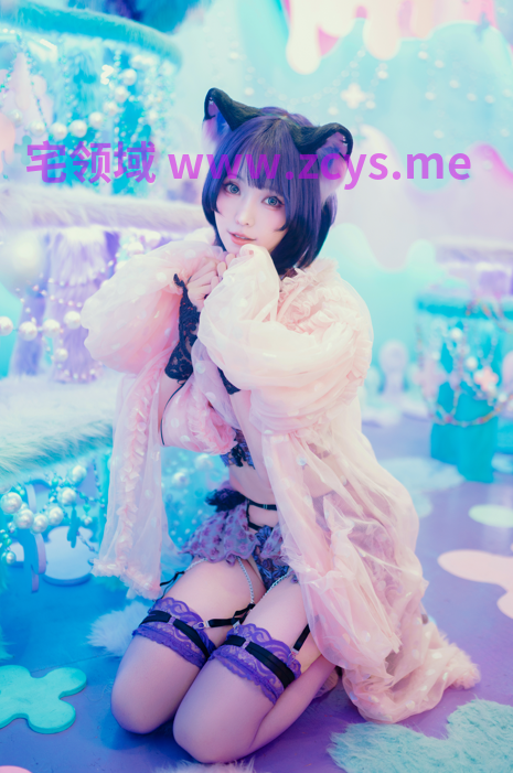 ElyEE子 - August 2026 C-Lavender Kitty E 紫貓貓36p2v205m