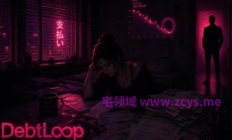 [欧美HTML/真人] 债务循环 DebtLoop v0.5 浏览器转中文 [PC/1.6G]