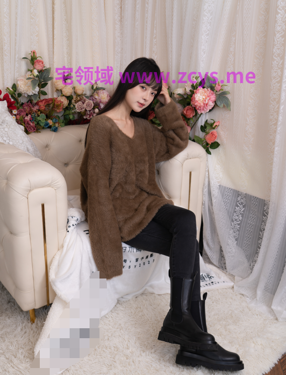 甜予摄影 NO.009 小离 - 靴子、白棉袜、裸足 【130P2V9.84G】