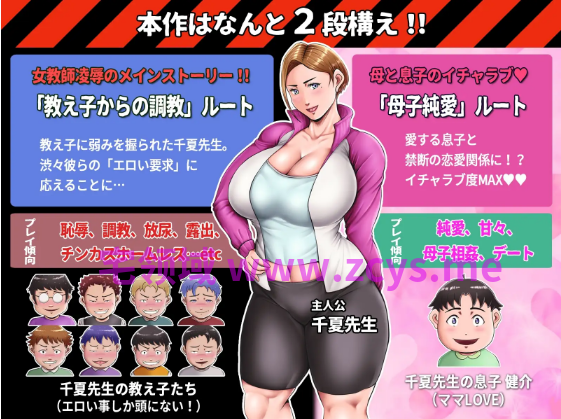 【日式RPG】我们的肉便器老师 -the GAME- 年轻妈妈教师的变态生活 Ver1.01 DL官方AI汉化版