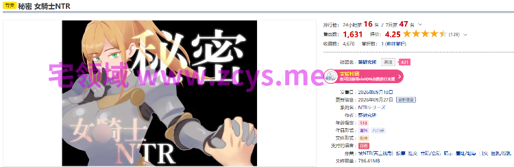 【RPG】秘密 女騎士NTR Ver1.10 AI汉化版