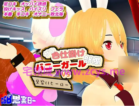 【日式SLG】ザコ色仕掛けバニーガール部隊VS見習いヒーロー DL版[生肉]