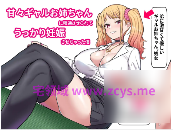【日式RPG】甘々ギャルお姉ちゃんに精通させられてうっかり妊娠さっせちゃった僕 AI汉化版