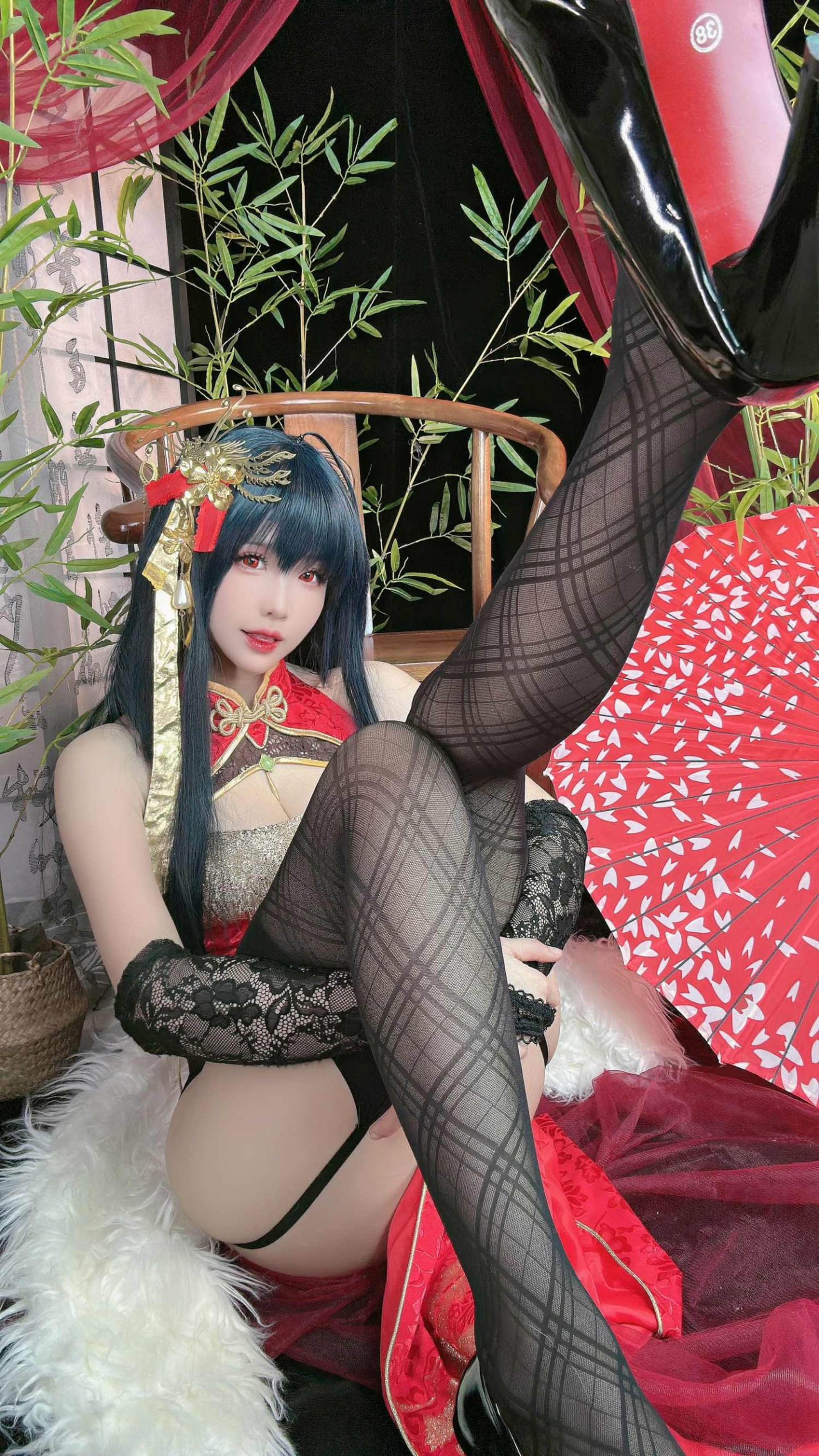 【新】miko酱ww-大凤旗袍【28P】【480MBpikpak云盘】