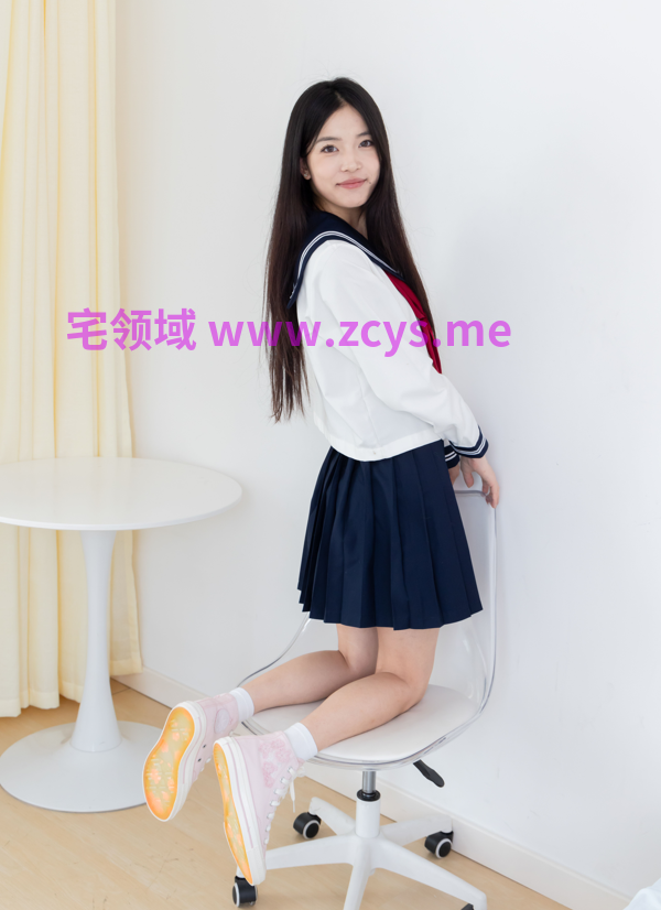 物恋传媒 - 茯苓 - 超短裙纯白棉袜、裸足 【160P1V839M】