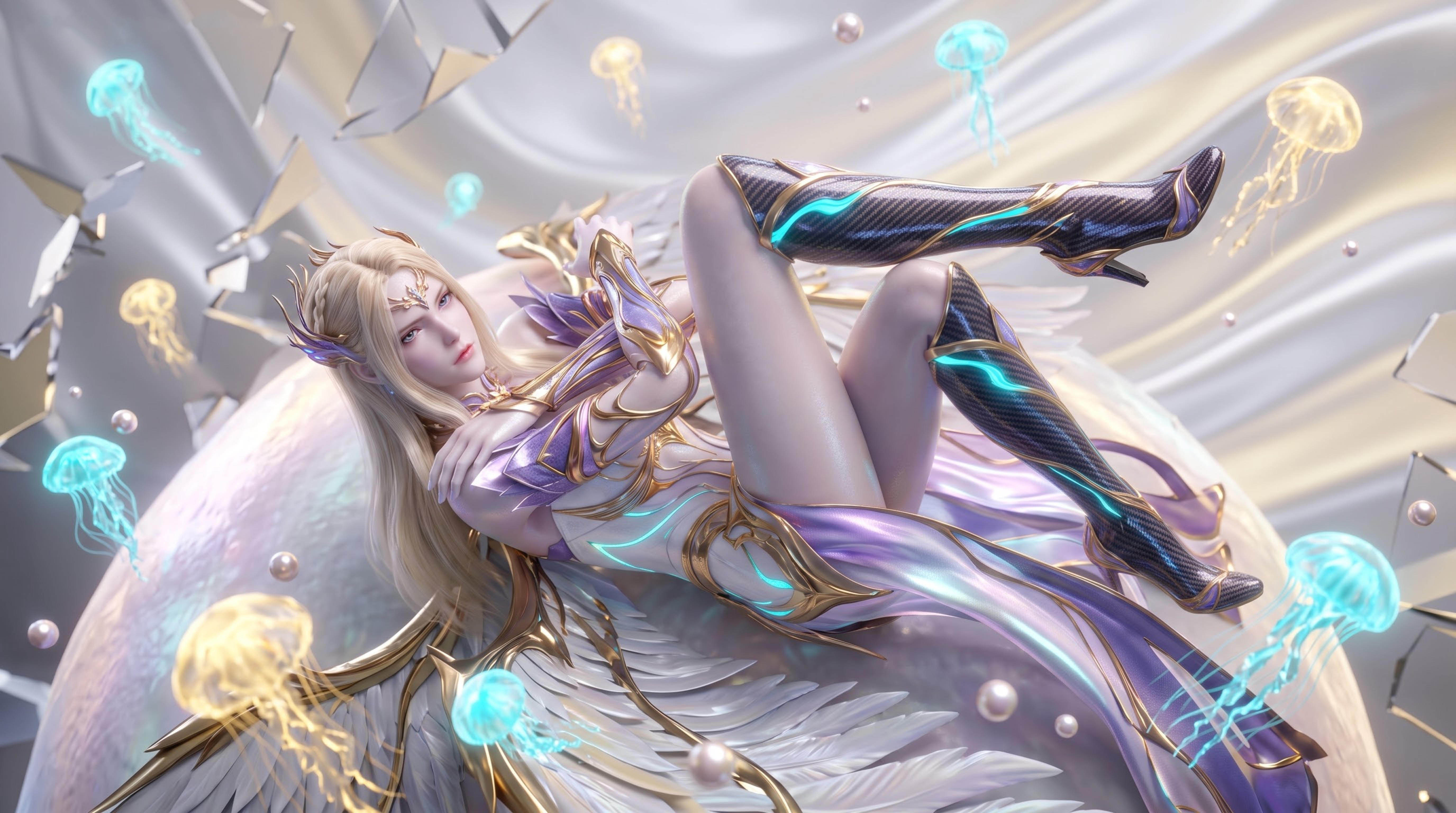 [AI动漫]（搬运至261030）斗罗大陆-千仞雪【音璃】【68P】【852MB百度云】